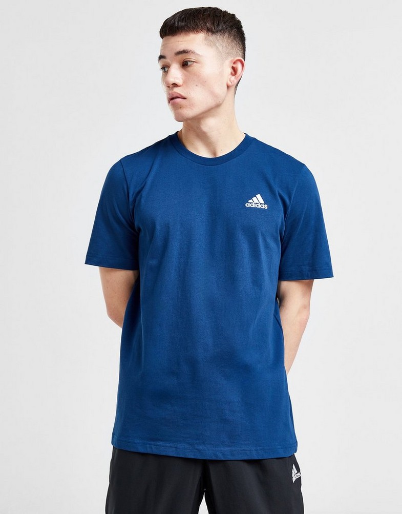 Koszulka, t-shirt męski ADIDAS T-SHIRT MYS BLUE