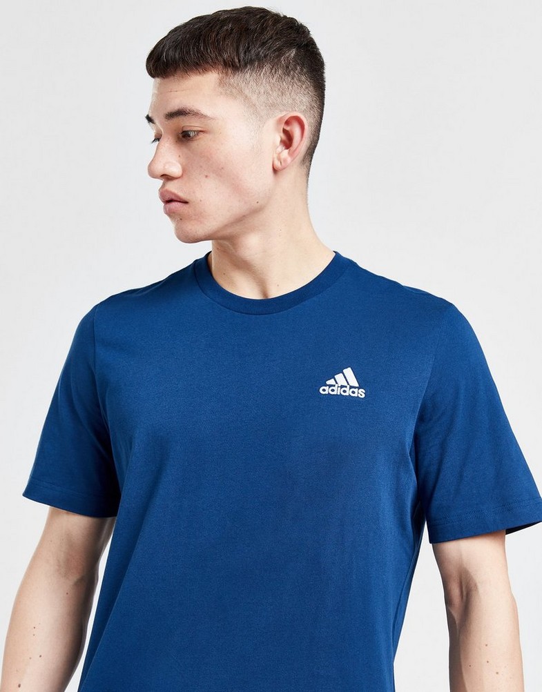 Koszulka, t-shirt męski ADIDAS T-SHIRT MYS BLUE