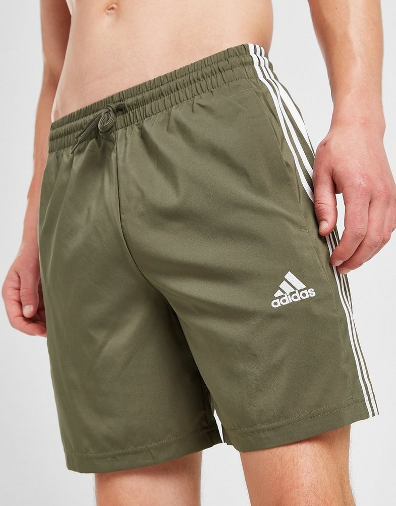 Krótkie spodenki, szorty męskie ADIDAS SZORTY BOS WVN SHT OLIVE IC1488 Brązowy