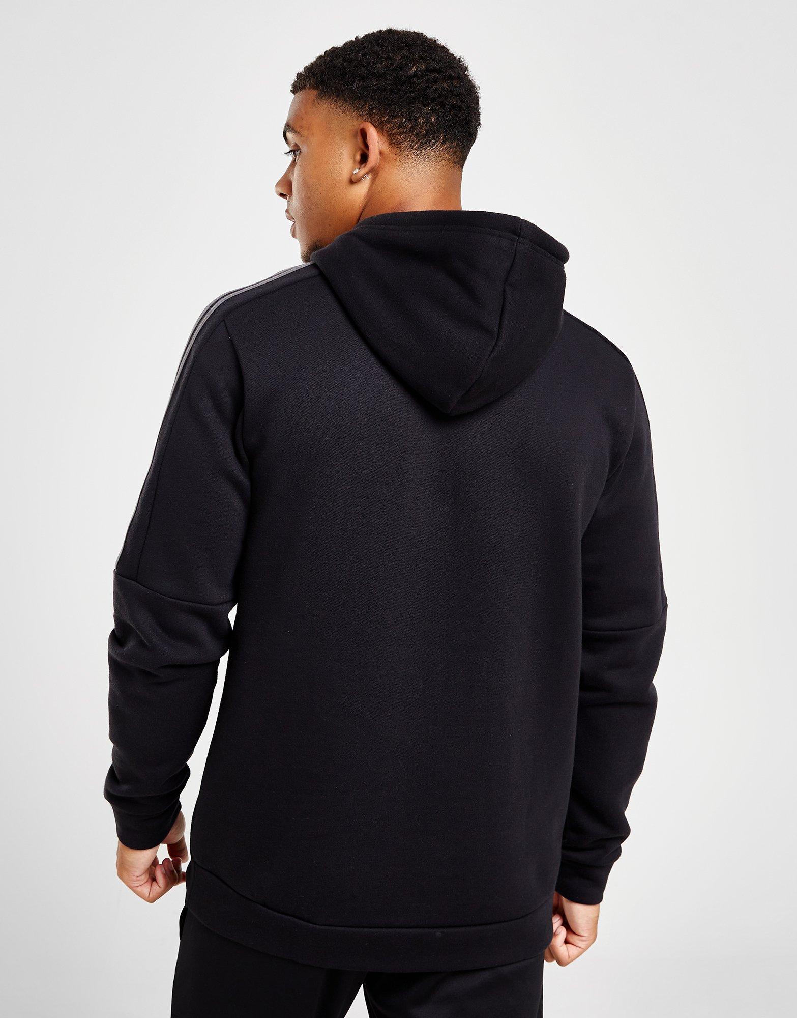 Чоловічі кофти ADIDAS КОФТА З КАПЮШОНОМ 3 STRIPES HOODIE SWEATHIRT IP3869 Чорний