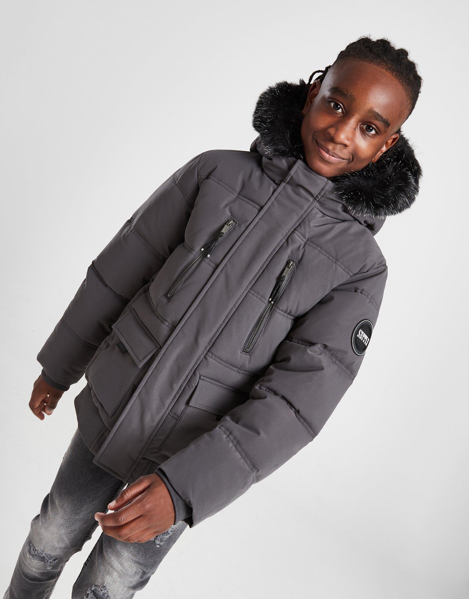 SUPPLY&DEMAND КУРТКА DESTRUCT SHORT PARKA SUPTJ16627040 Сірий