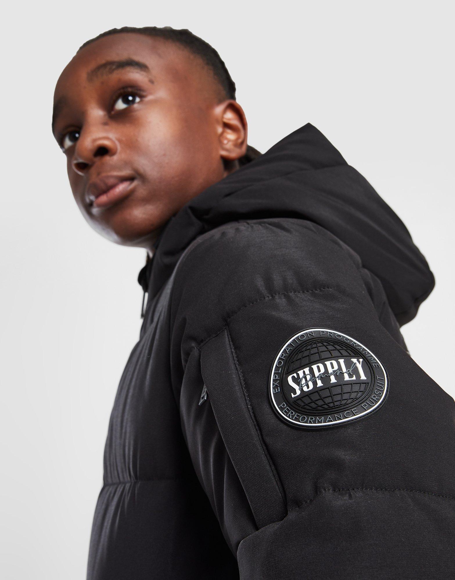 Gyerek kabát SUPPLY&DEMAND KABÁT DESCENT JACKET SUPTJ16618090 Fekete