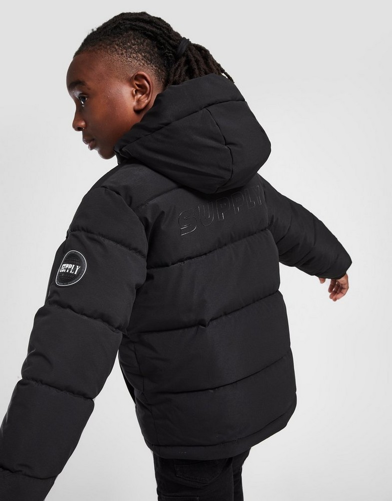 SUPPLY&DEMAND STRIUKĖ DESCENT JACKET SUPTJ16618090 Juoda