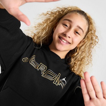 Detská mikina JORDAN MIKINA S KAPUCŇOU TAKE FLIGHT SNAP GIRL