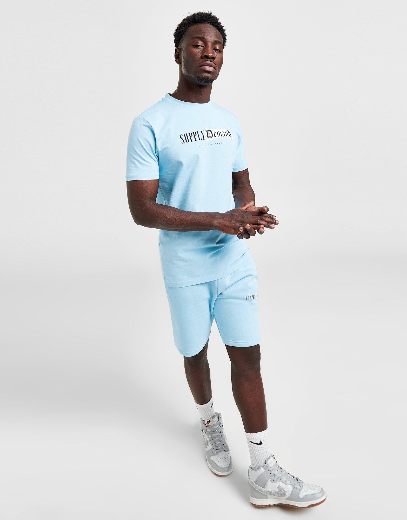 SUPPLY&DEMAND T-SHIRT TAGGED TEE SKY SUPTM16641 | kolor