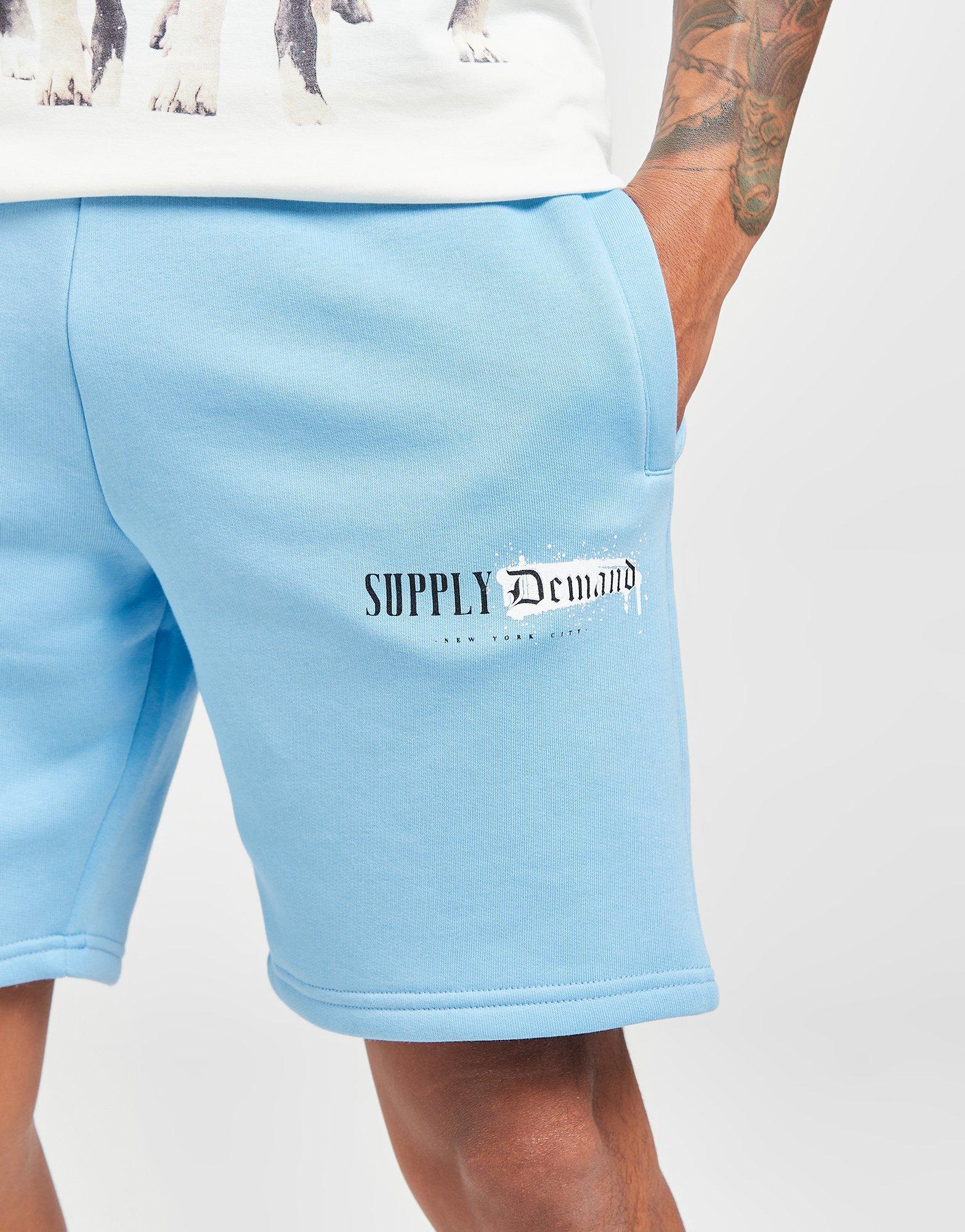 Мъжки шорти SUPPLY&DEMAND ШОРТИ TAGGED SHRT SKY SUPTM16649 Син