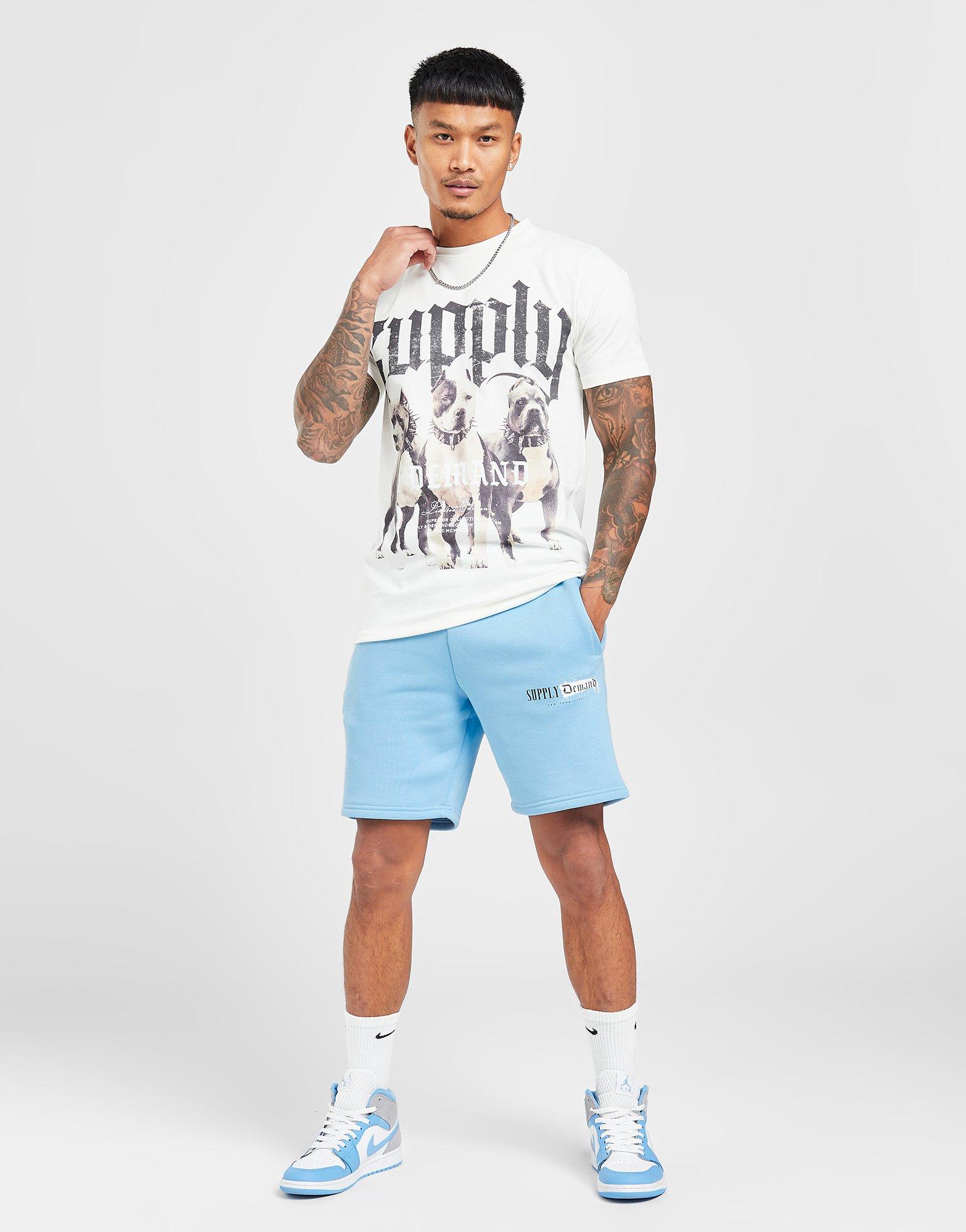 Мъжки шорти SUPPLY&DEMAND ШОРТИ TAGGED SHRT SKY SUPTM16649 Син