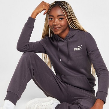 Bluză pentru femei PUMA BLUZĂ CU GLUGĂ ESS+ EMBROIDERY HOODIE FL