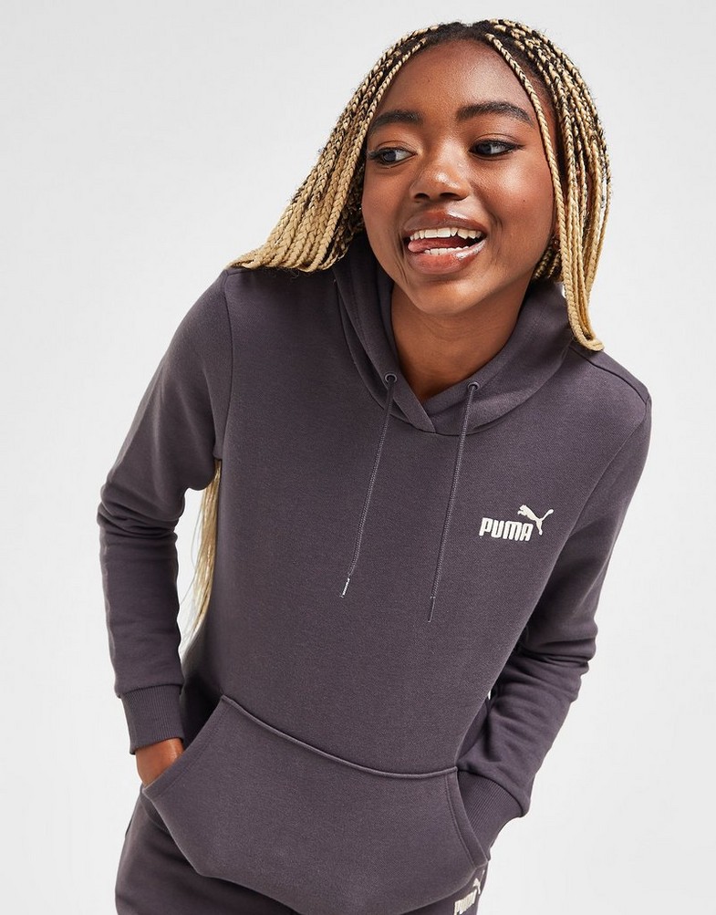 Жіночі кофти PUMA КОФТА З КАПЮШОНОМ ESS+ EMBROIDERY HOODIE FL 67000413 Сірий