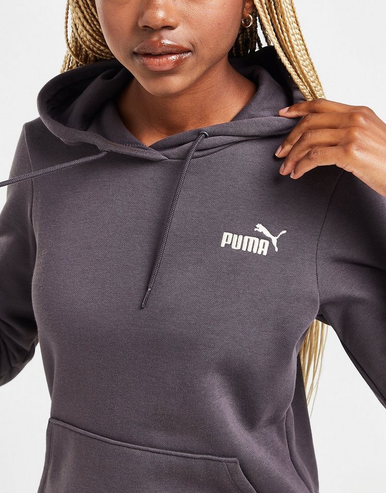 Жіночі кофти PUMA КОФТА З КАПЮШОНОМ ESS+ EMBROIDERY HOODIE FL 67000413 Сірий