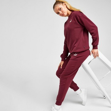 Pantaloni pentru femei PUMA PANTALONI  ESS+ EMBROIDERY HIGH-WAIST PANTS F