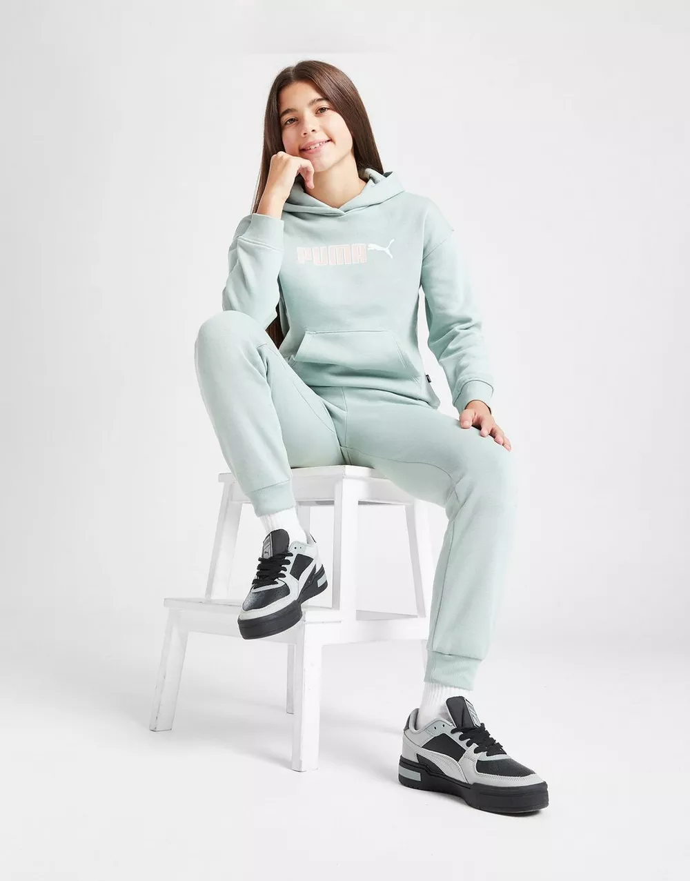 PUMA КОФТА З КАПЮШОНОМ KEY   GRAPHIC BOYFRIEND HOODIE, фото 1 з 6