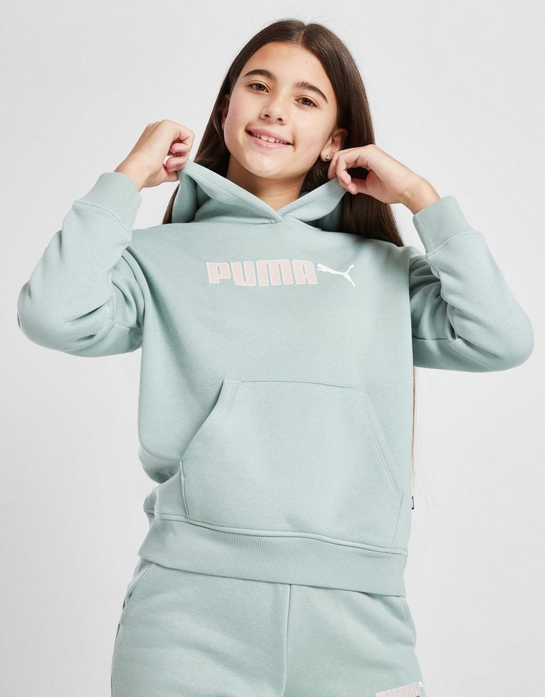 Дитячі кофти PUMA КОФТА З КАПЮШОНОМ KEY   GRAPHIC BOYFRIEND HOODIE 62299854 Зелений