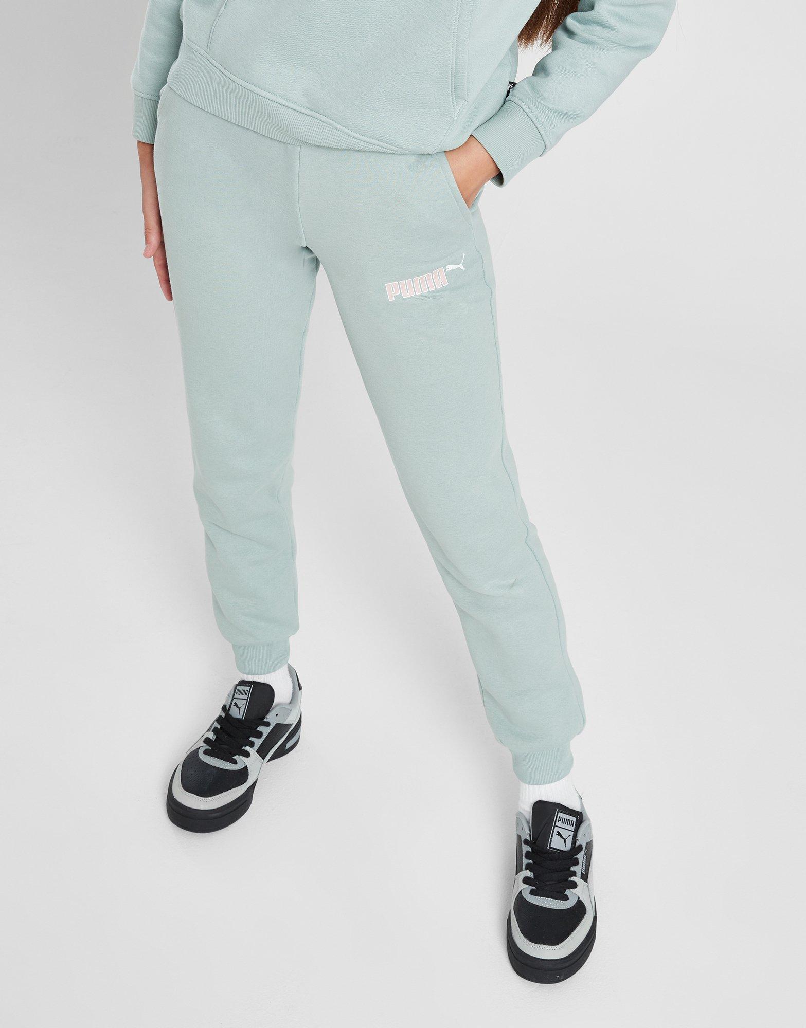 Дитячі штани PUMA ШТАНИ KEY GRAPHIC SWEATPANTS 62563154 Зелений