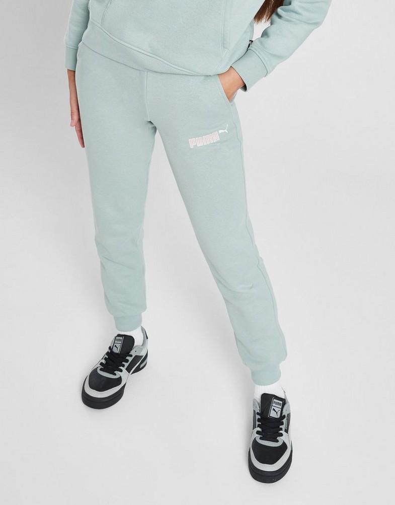 Vaikiškos kelnės PUMA KELNĖS KEY GRAPHIC SWEATPANTS 62563154 Žalia