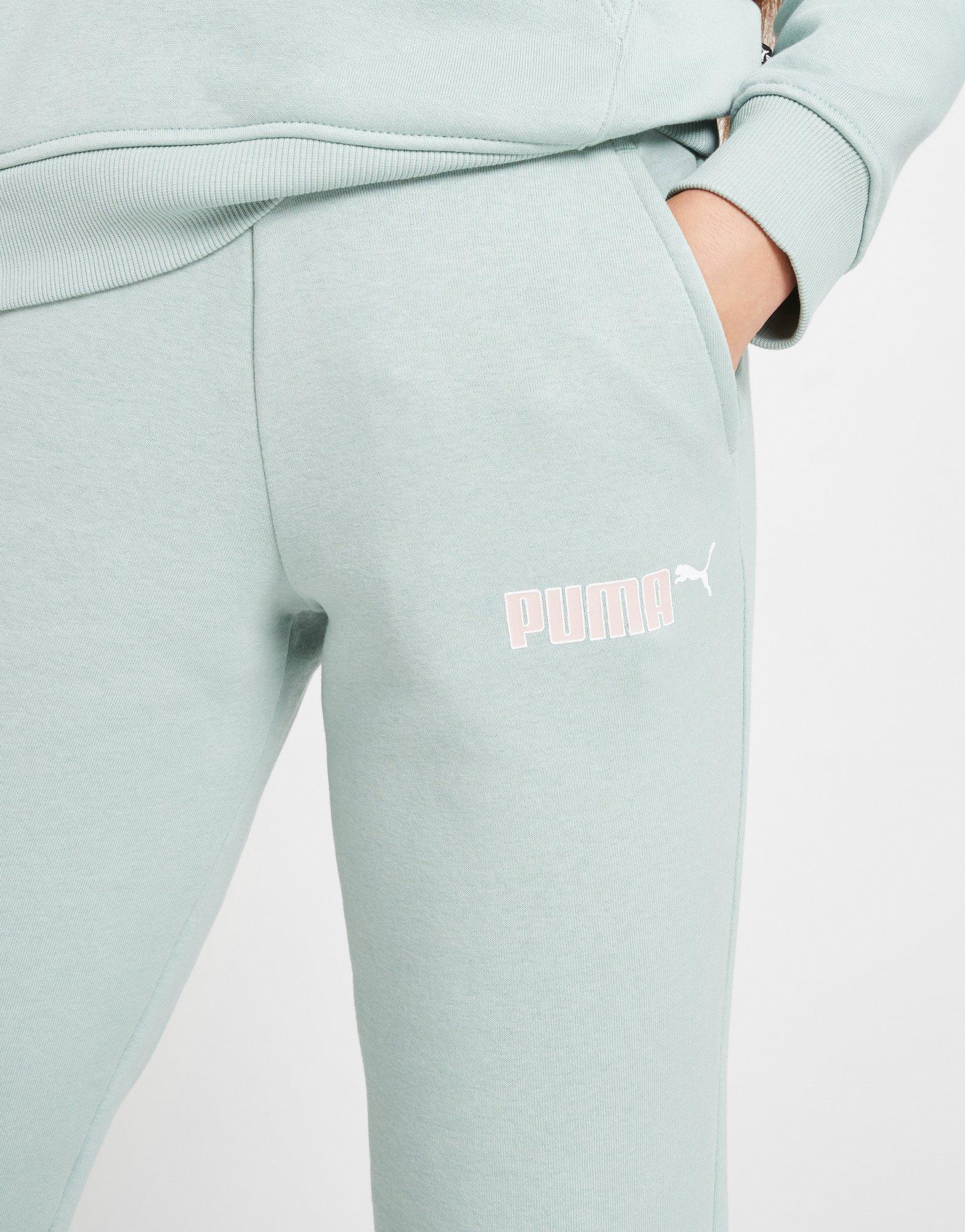 Дитячі штани PUMA ШТАНИ KEY GRAPHIC SWEATPANTS 62563154 Зелений