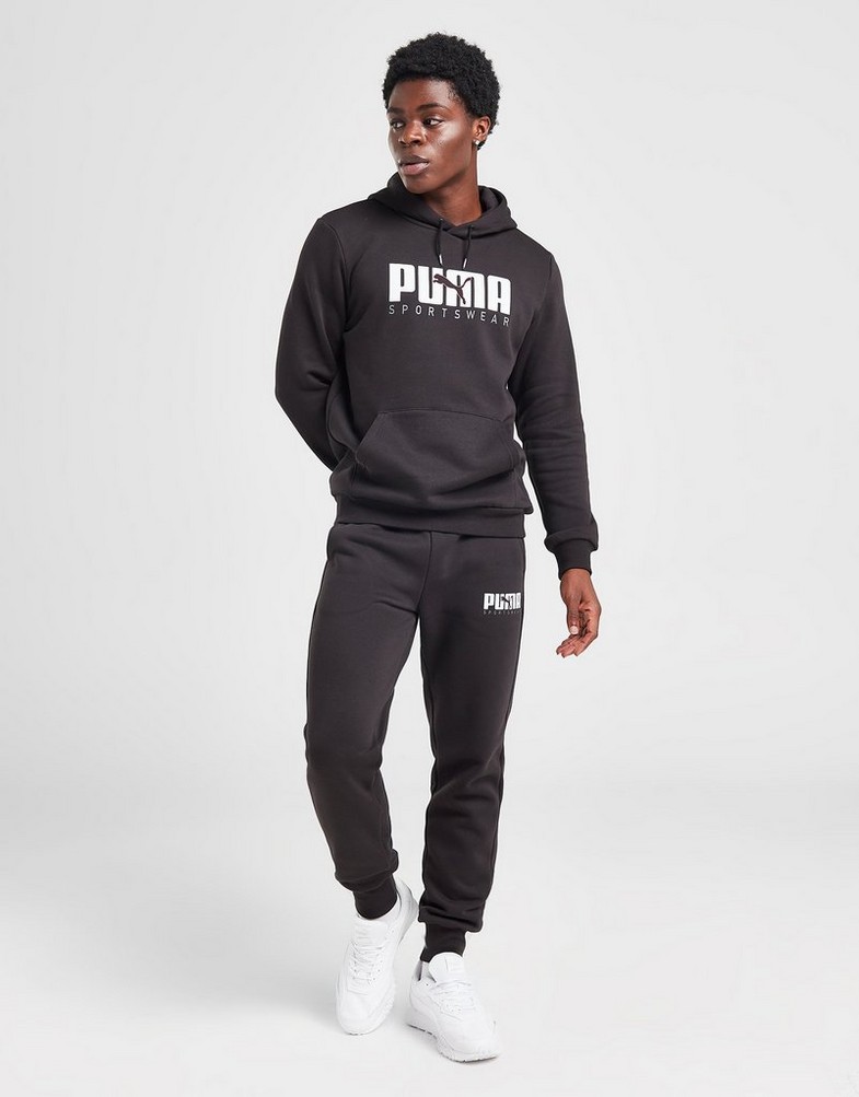 PUMA SPODNIE KEY GRAPHIC PANTS FL 62303601 Czarny