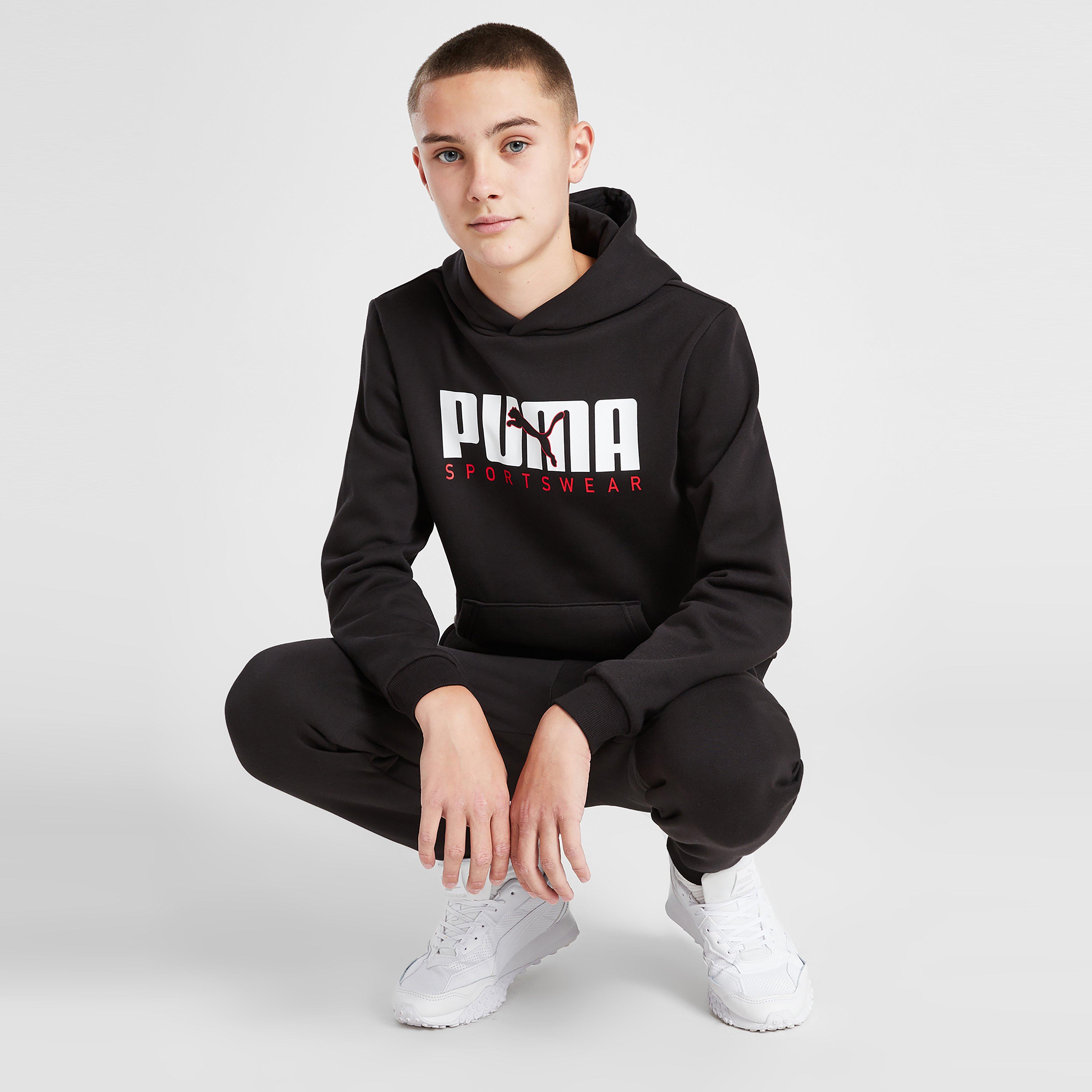 Gyerek pulóver PUMA PULÓVER KAPUCNIS KEY GRAPHIC HOODIE B FL