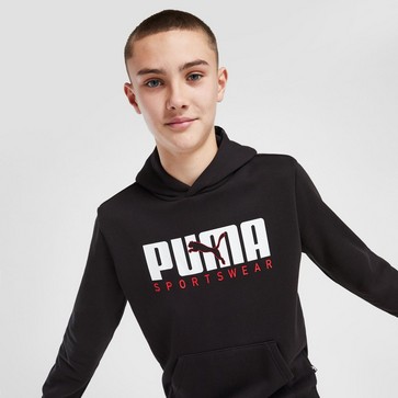 Hanorac pentru copii PUMA BLUZĂ CU GLUGĂ KEY GRAPHIC HOODIE B FL