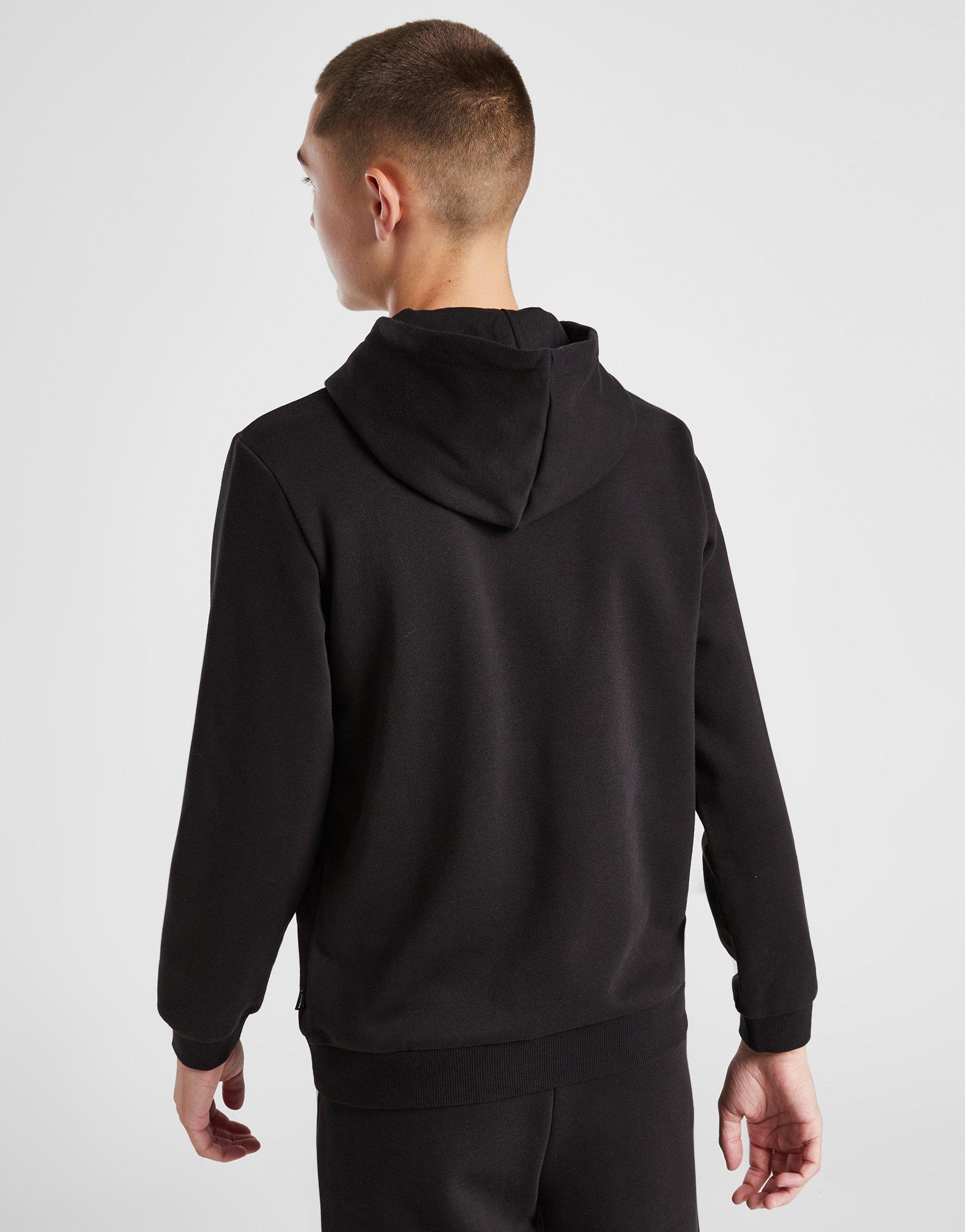 Gyerek pulóver PUMA PULÓVER KAPUCNIS KEY GRAPHIC HOODIE B FL 67508656 Fekete