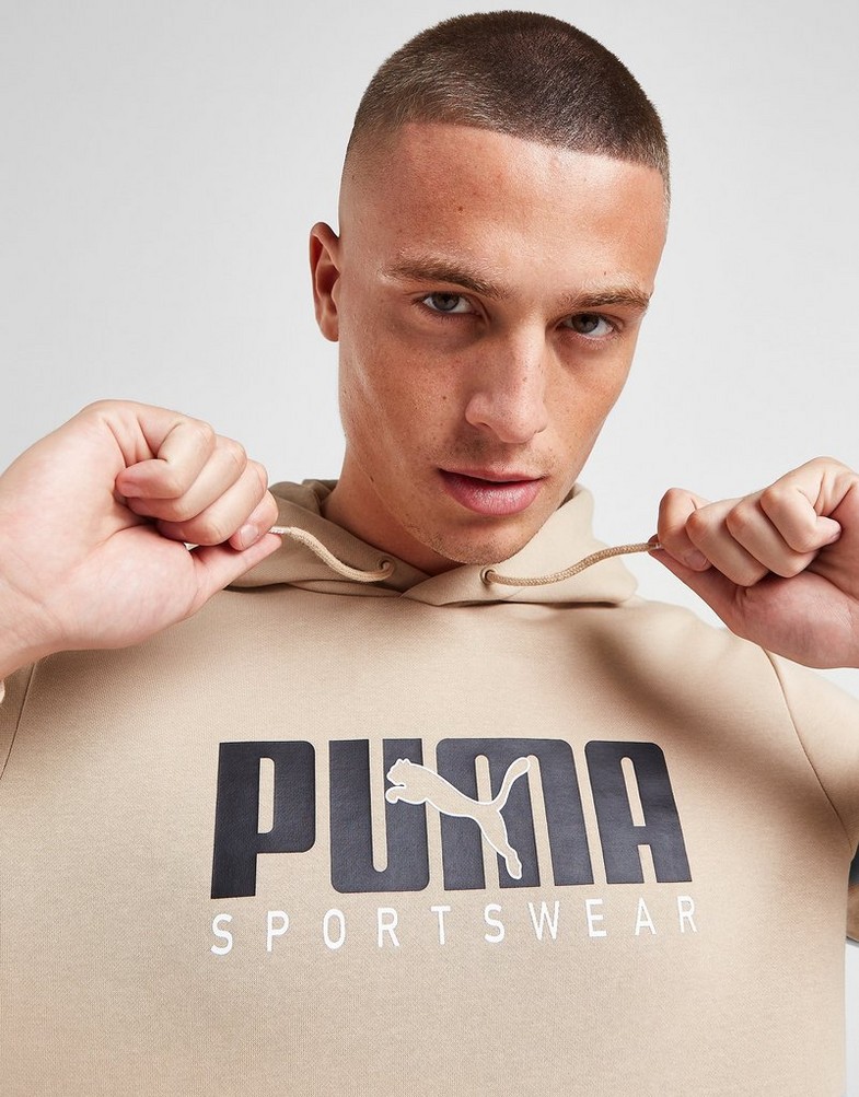 Férfi pulóverek PUMA PULÓVER KAPUCNIS KEY GRAPHIC HOODIE FL