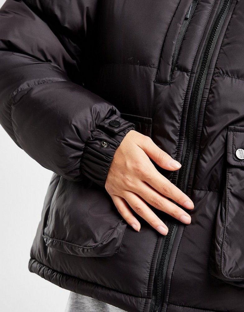 HOODRICH JACHETĂ DE IARNĂ PUFFER JACKET BLK HW-0323-0013 Negru