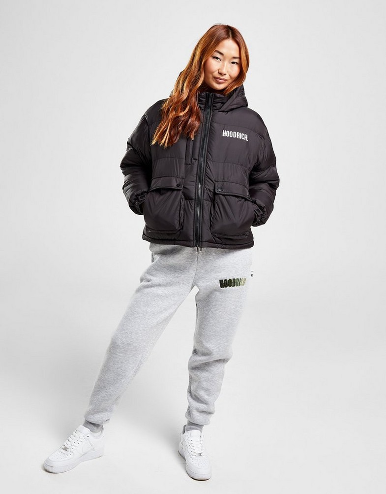 HOODRICH JACHETĂ DE IARNĂ PUFFER JACKET BLK HW-0323-0013 Negru