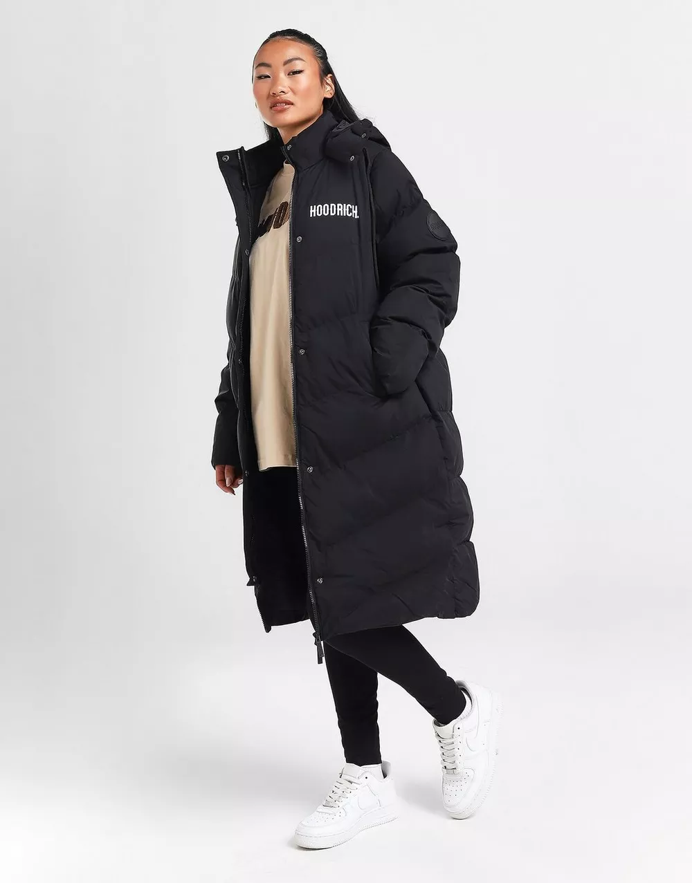 HOODRICH КУРТКА ЗИМОВА SIA LONGLINE JKT BLK, фото 1 з 6