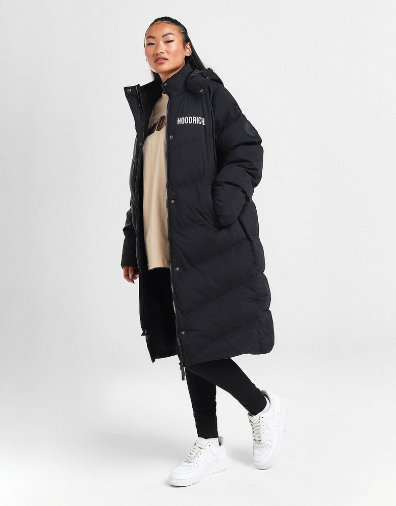 HOODRICH КУРТКА ЗИМОВА SIA LONGLINE JKT BLK HW-0323-0035 Чорний
