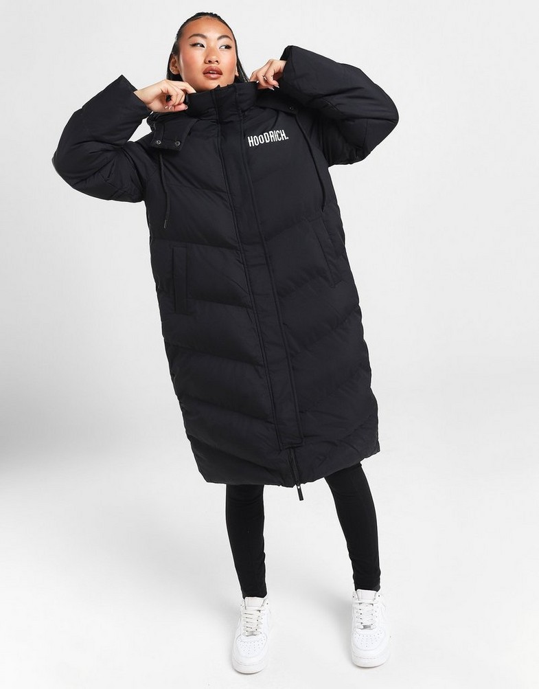 HOODRICH КУРТКА ЗИМОВА SIA LONGLINE JKT BLK HW-0323-0035 Чорний