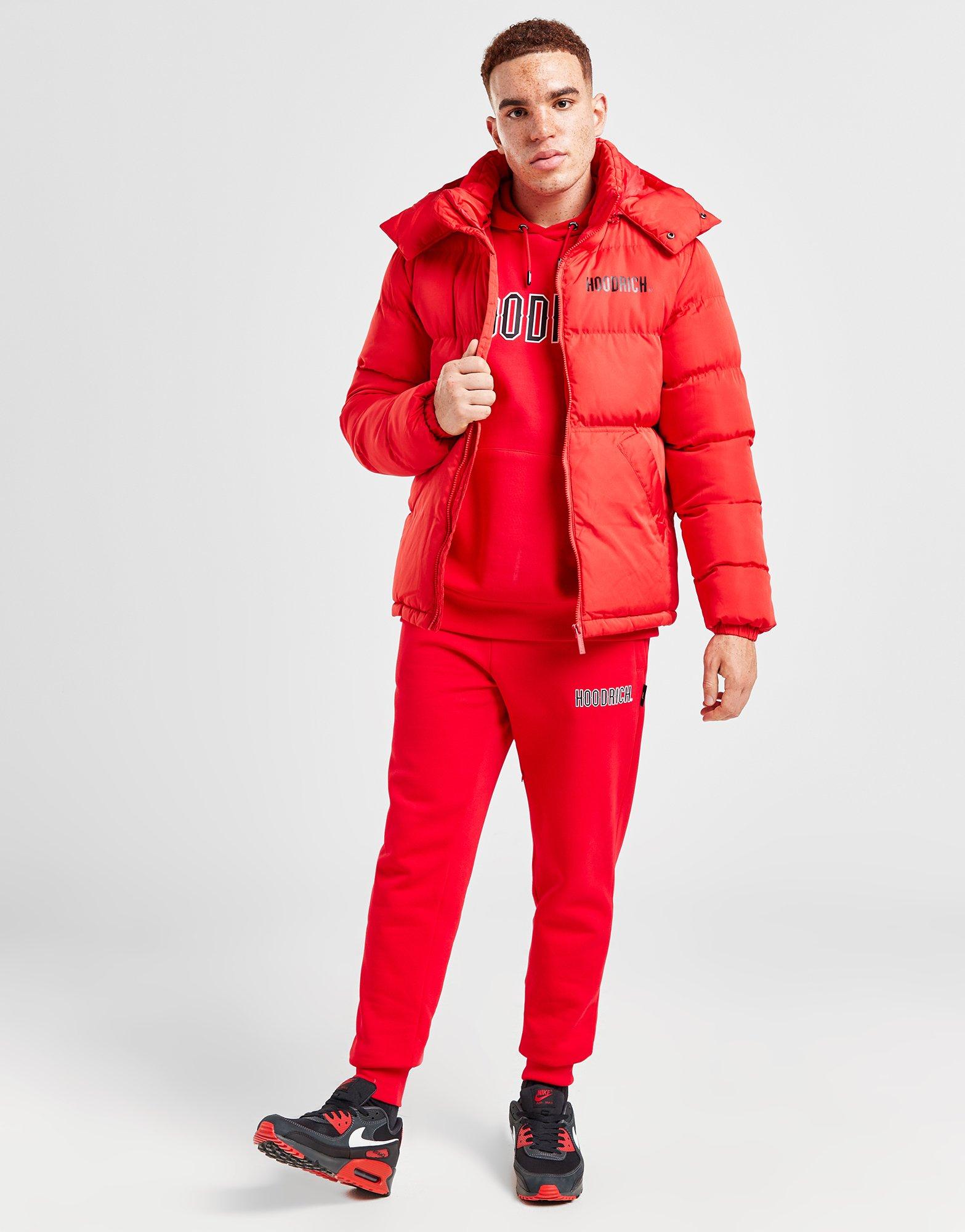 Pánska bunda HOODRICH BUNDA ZIMNÍ STACK JKT RED HO-0323-0044 Červená