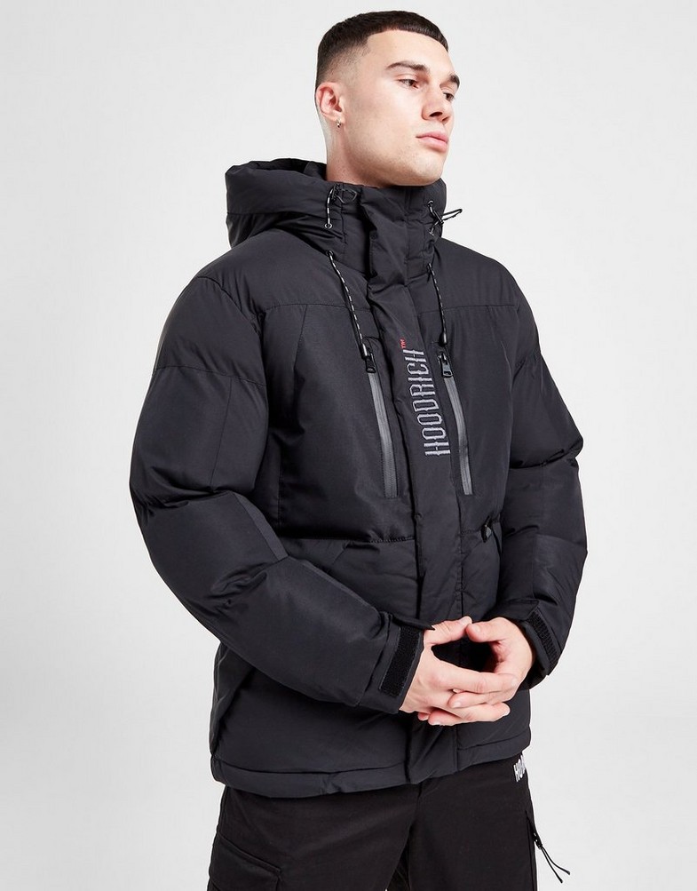 Férfi kabát HOODRICH KABÁT TÉLI OG LIMIT JKT BLK HO-0323-0056 Fekete