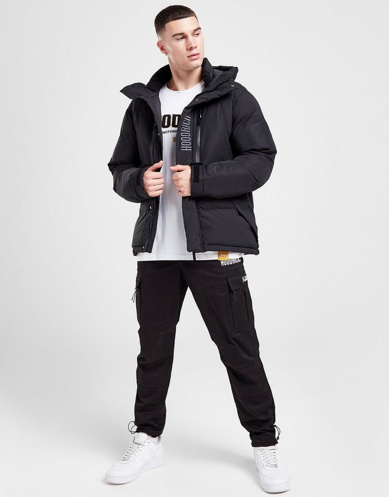 Férfi kabát HOODRICH KABÁT TÉLI OG LIMIT JKT BLK HO-0323-0056 Fekete
