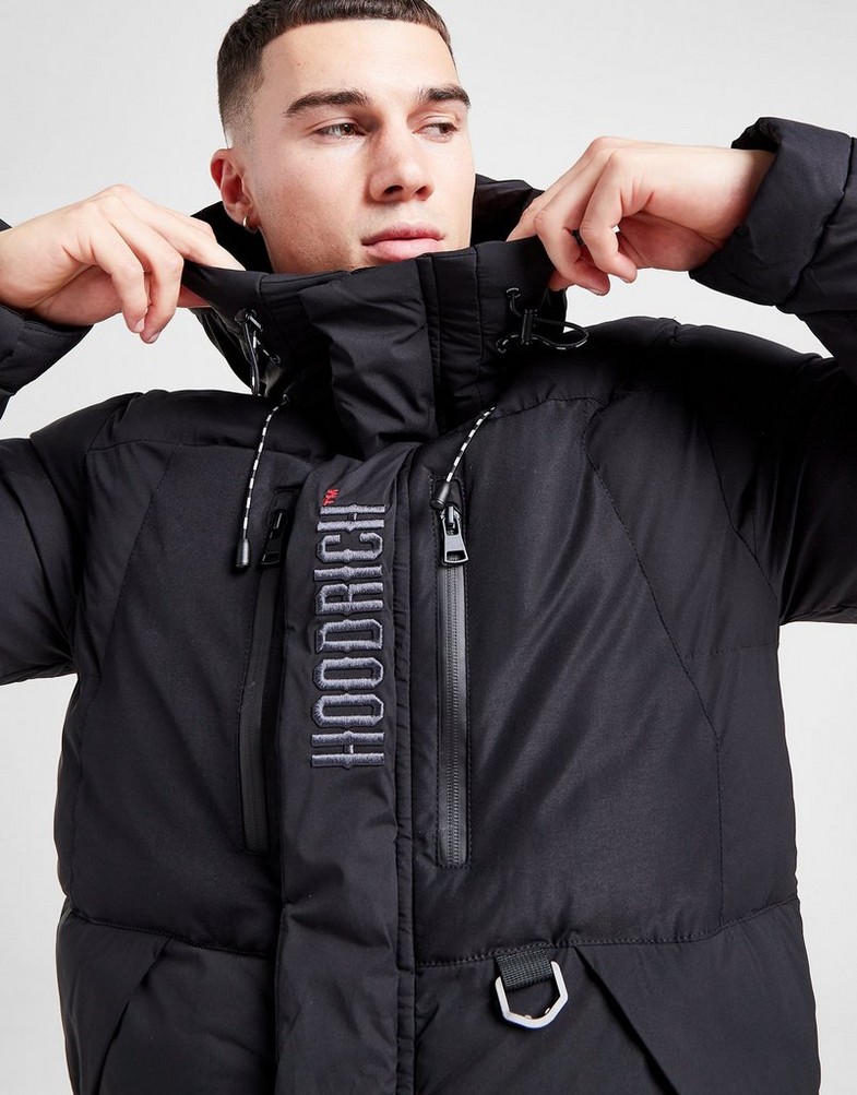 Férfi kabát HOODRICH KABÁT TÉLI OG LIMIT JKT BLK HO-0323-0056 Fekete