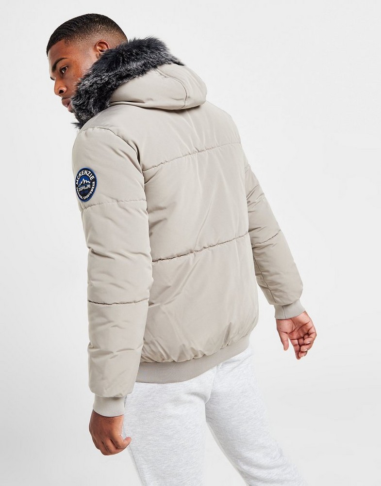 Férfi kabát MCKENZIE KABÁT HARNESS PARKA ELS W JACKET MCKTM15934040 Szürke