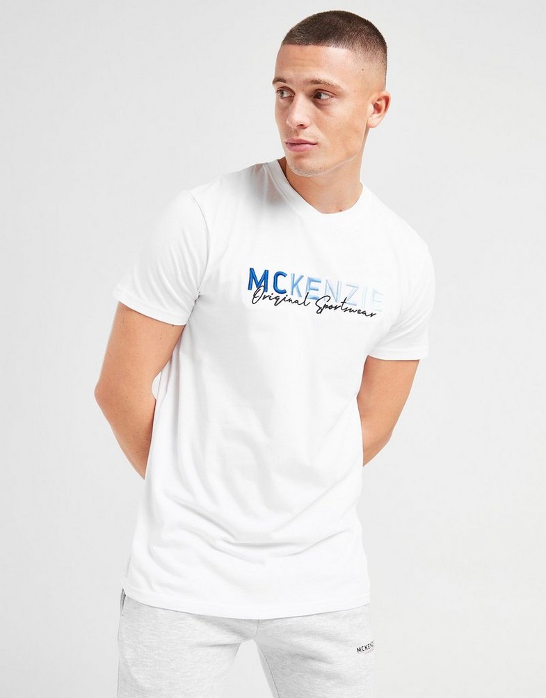 Koszulka, t-shirt męski MCKENZIE T-SHIRT HARE TEE WHT TEE