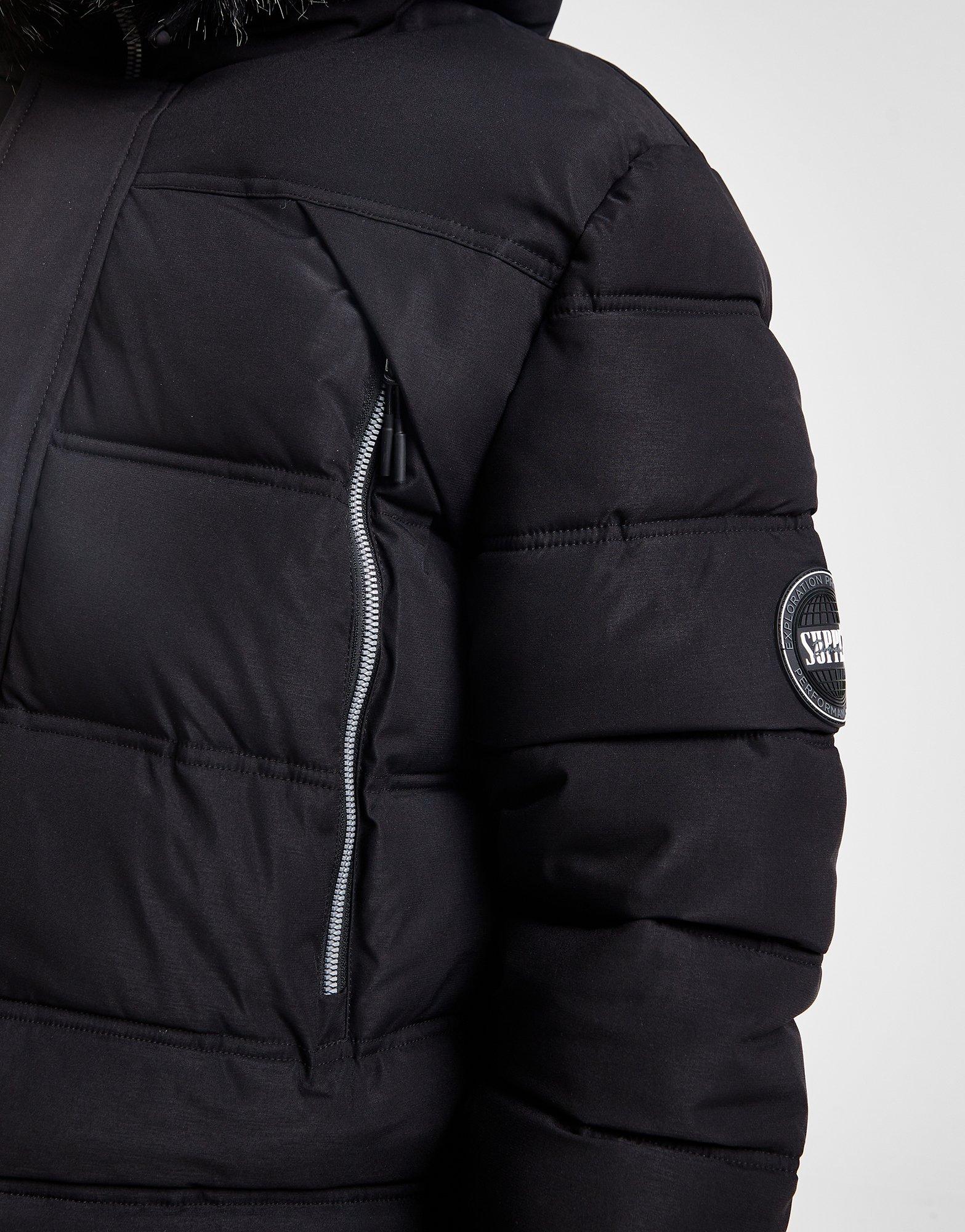 SUPPLY&DEMAND КУРТКА ЗИМОВА TAYMORE LONG PARKA SUPTM16635 Чорний