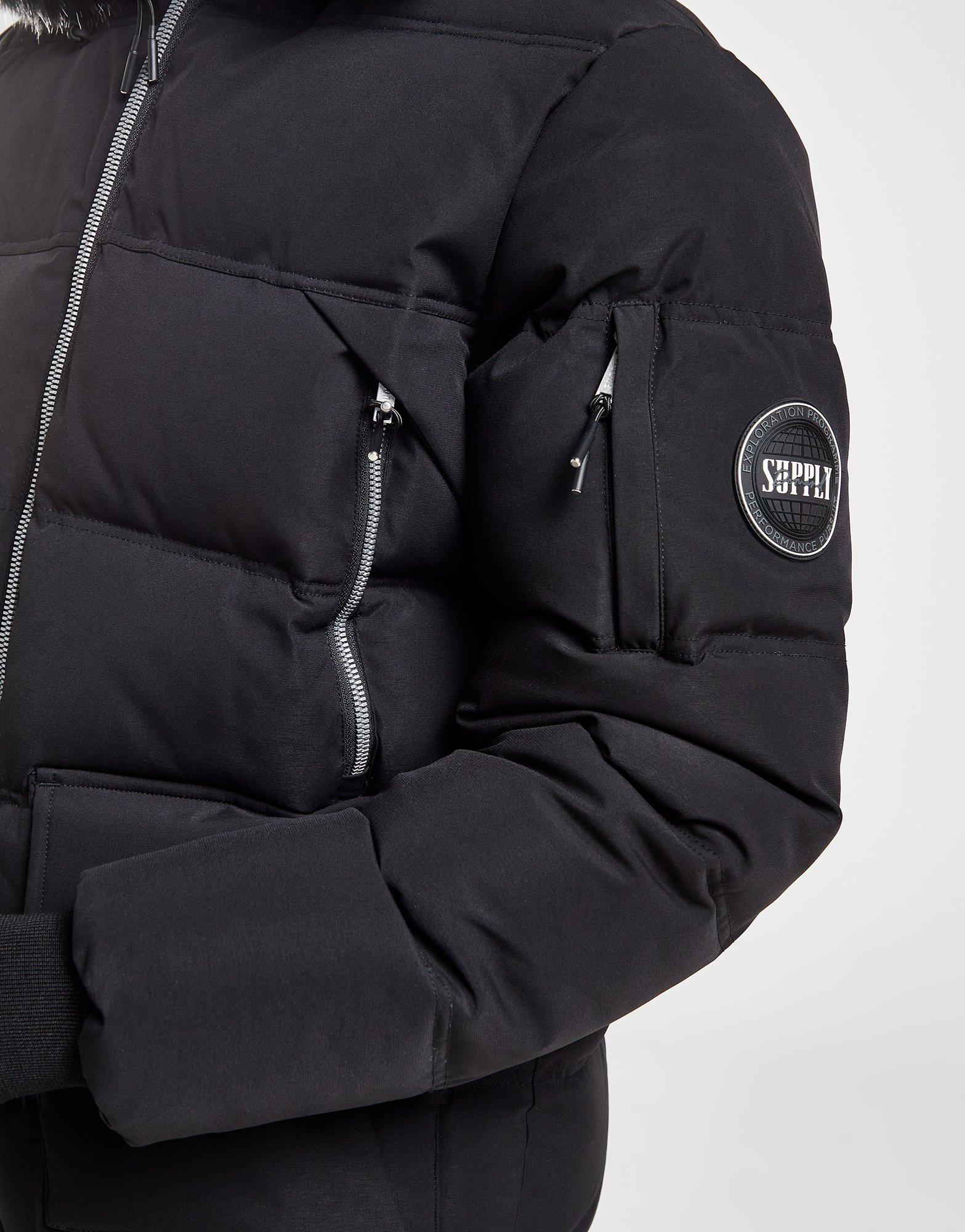 SUPPLY&DEMAND КУРТКА ЗИМОВА TAYMORE SHORT PARKA SUPTM16634 Чорний