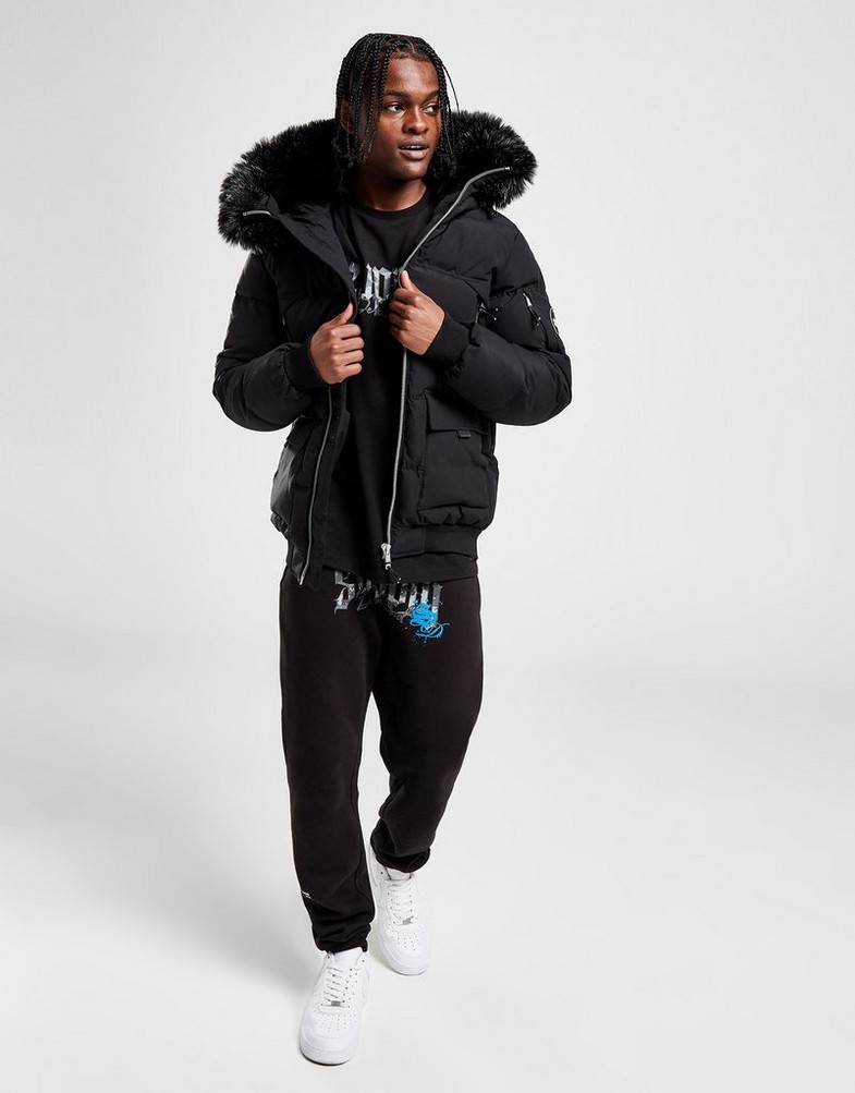 SUPPLY&DEMAND КУРТКА ЗИМОВА TAYMORE SHORT PARKA SUPTM16634 Чорний
