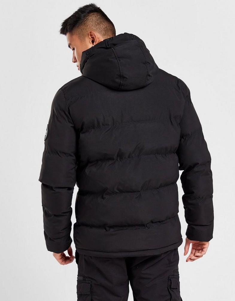 Kurtka męska SUPPLY&DEMAND KURTKA ZIMOWA NIKOL PUFFER BLK