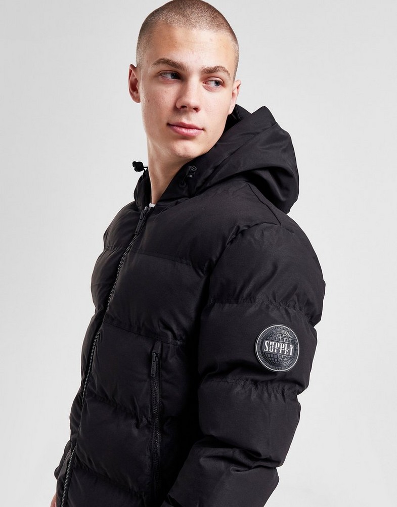 SUPPLY&DEMAND КУРТКА ЗИМОВА NOVO LONGLINE JACKET SUPTM16633 Чорний