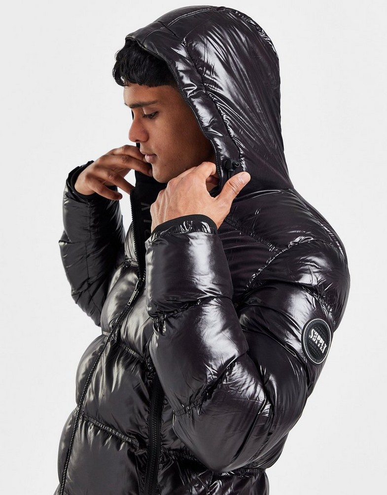 SUPPLY&DEMAND JACHETĂ DE IARNĂ NOVO JACKET BLACK SUPTM16632 Negru