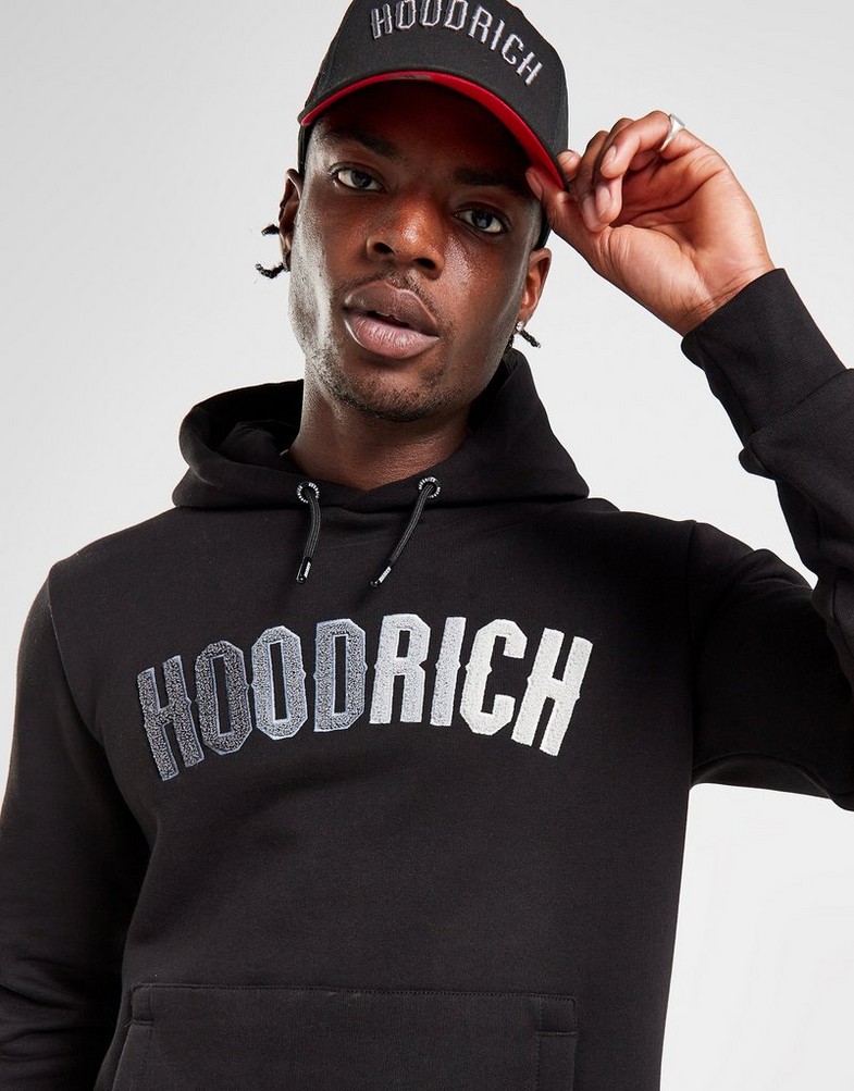 Bluza męska HOODRICH BLUZA Z KAPTUREM KRAZE HD BLK HR-0323-0579 Czarny