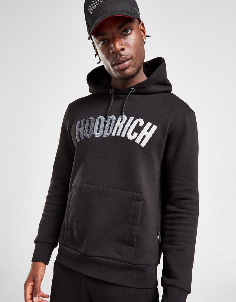 Bluza męska HOODRICH BLUZA Z KAPTUREM KRAZE HD BLK HR-0323-0579 Czarny
