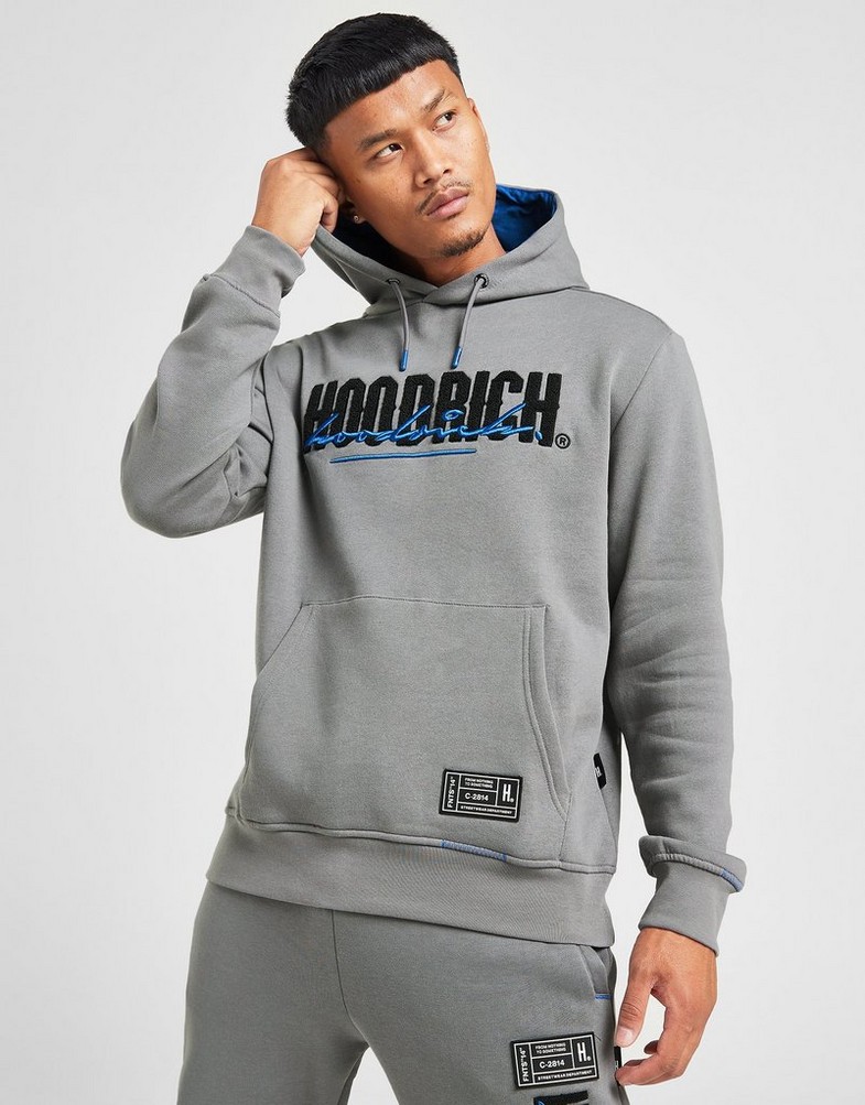 Bluza męska HOODRICH BLUZA Z KAPTUREM BLEND HD GRY HR-0323-0570 Szary