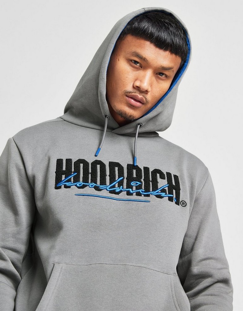 Bluza męska HOODRICH BLUZA Z KAPTUREM BLEND HD GRY HR-0323-0570 Szary