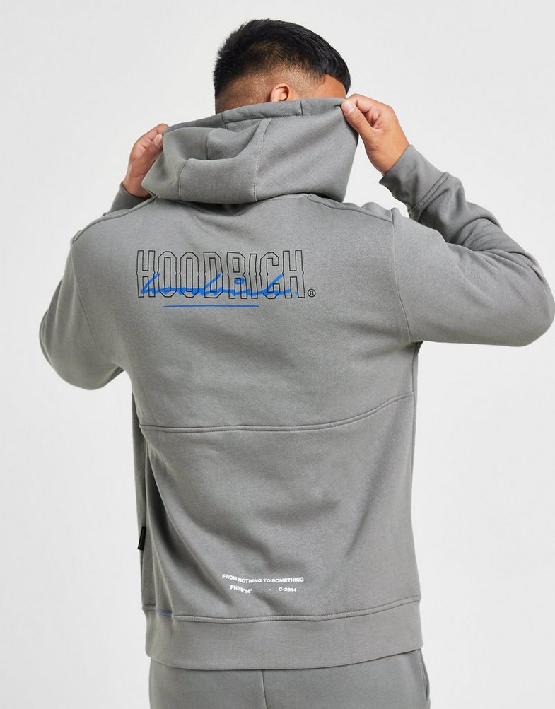 Bluza męska HOODRICH BLUZA Z KAPTUREM BLEND HD GRY HR-0323-0570 Szary