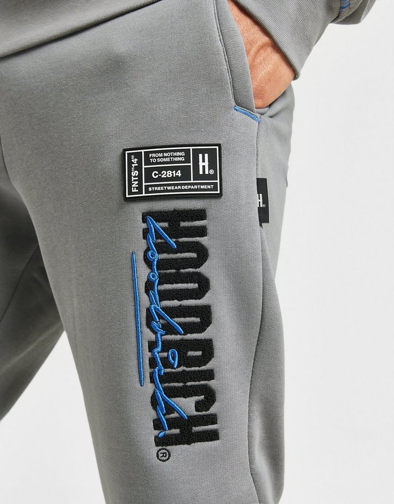 HOODRICH SPODNIE BLEND JOG GRY HR-0323-0571 Szary