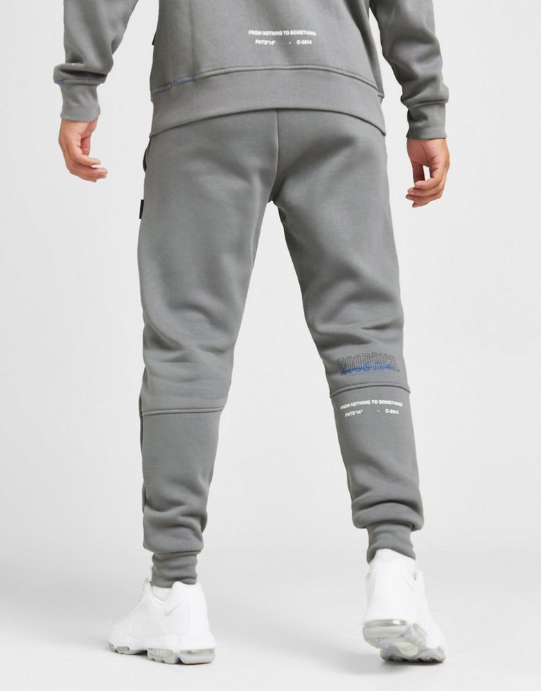 HOODRICH SPODNIE BLEND JOG GRY HR-0323-0571 Szary