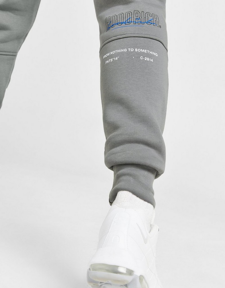 HOODRICH SPODNIE BLEND JOG GRY HR-0323-0571 Szary